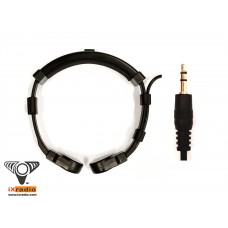 Single Transponder Throat Microphone - 3.5mm  (1/8") Connector - XVTM821S-D35