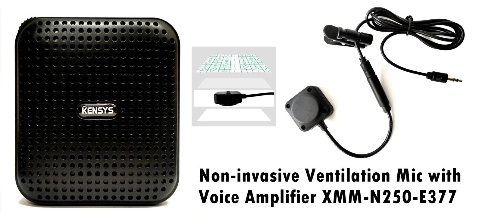 Non-invasive Ventilation Mic with Voice Amp E377