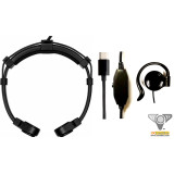 Mobile Phone USB-C Throat Microphone System