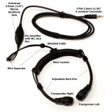 Mobile Phone Throat Microphone System