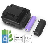 Voice Amplifier with Wired Throat Mic and Wireless Headset Mic
