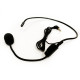 Voice Amplifier with Wired Throat Mic and Wireless Headset Mic