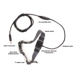 Neck Strap Throat Microphone